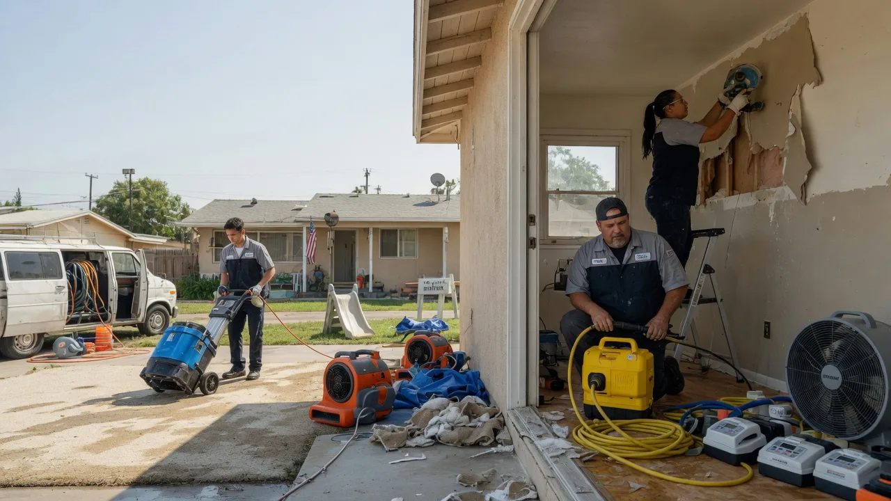 Water Damage Restoration in South Vienna, OH near me